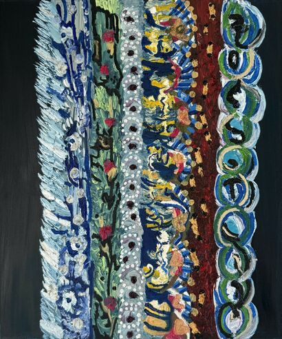 Pulse of Creation - a Paint Artowrk by Eirini Petratou